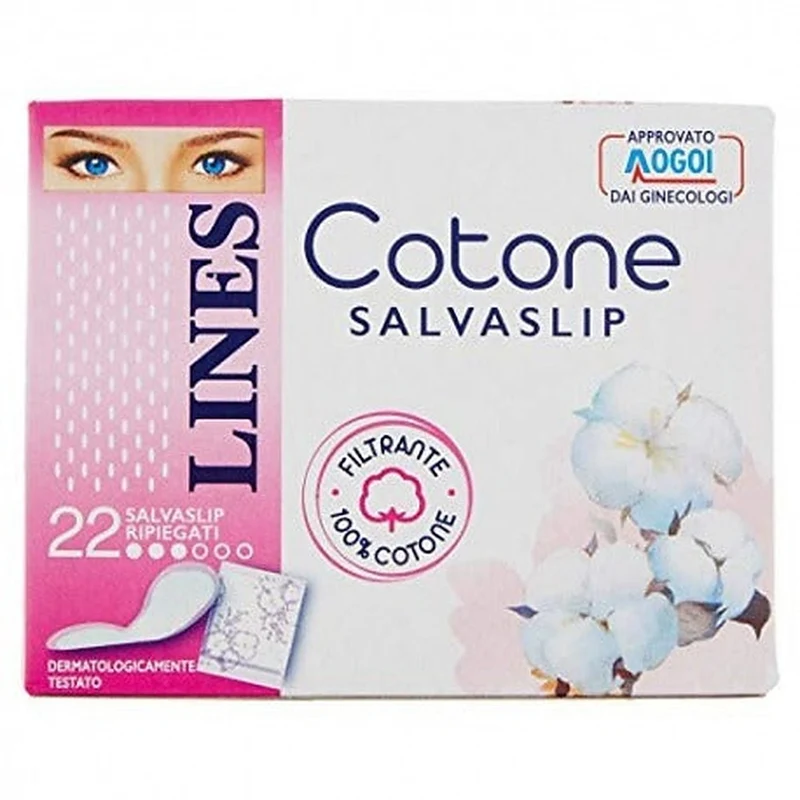 Lines Cotone Proteggislip Ripiegati 22 Pezzi — Proteggislip