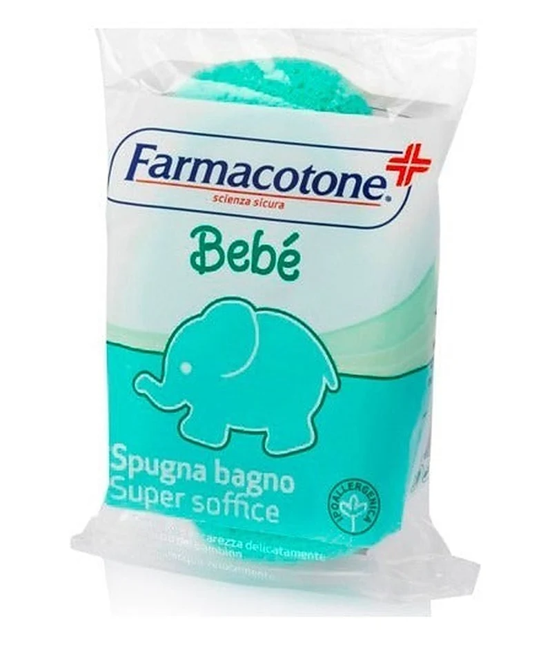 Farmacotone Bebe Spugna Bagno Super Soffice 76 — Spugna da bagno