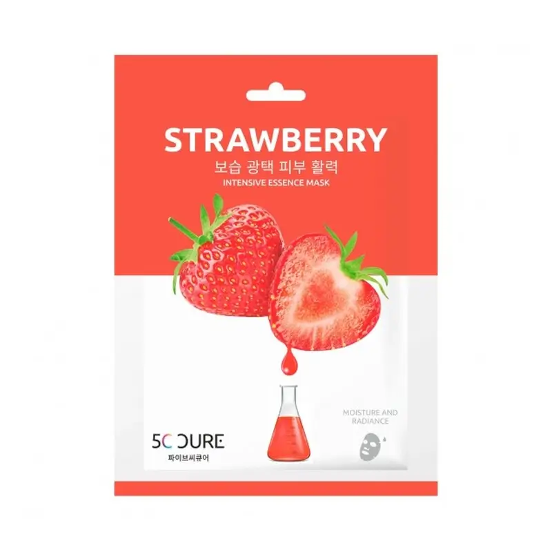 Jkosmec Máscara de Essência Intensiva de Morango , 25 ml
