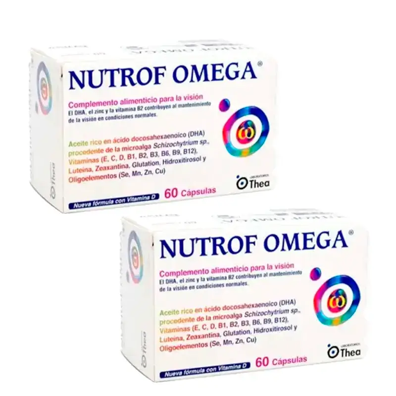 Nutrof Omega, Embalagem 2 x 60 Cápsulas