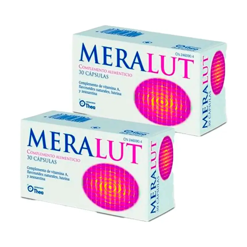 Meralut, embalagem 2 x 30 cápsulas