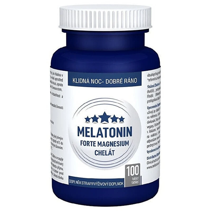 Clinical Melatonin Forte Magnesium chelate 100 compresse — Integratore