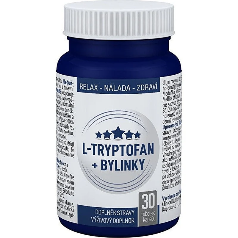 Clinical L-Tryptophan herbs 30 compresse — Integratore