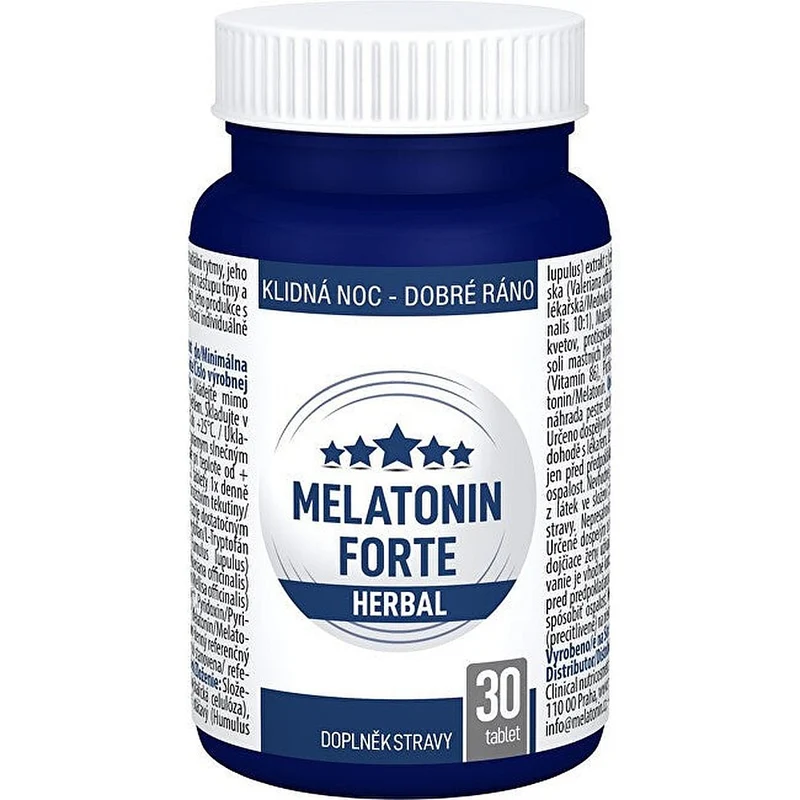 Clinical Melatonin Herbal 30 compresse — Integratore