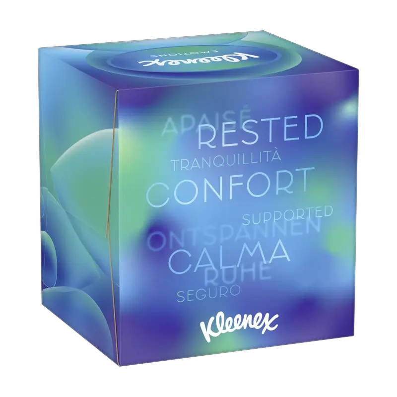 Kleenex Cube Collection Lenços faciais , 48 pcs.