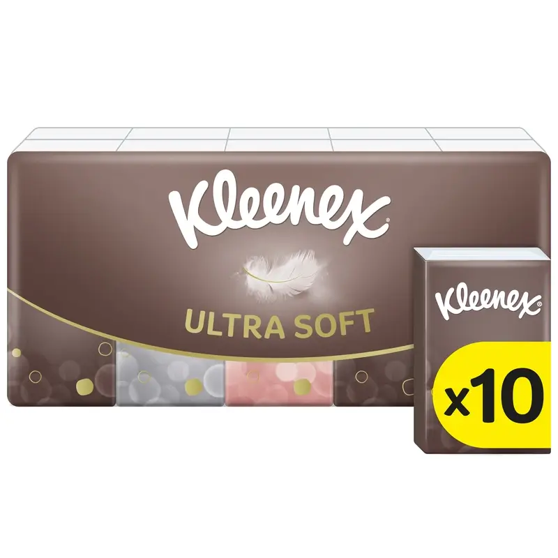 Kleenex Ultrasoft Mini Tissue Pocket , 10 unid.