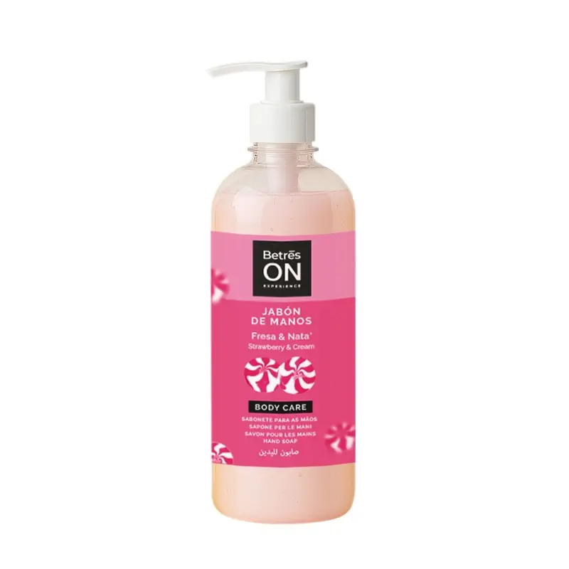 Sabonete para as mãos Betres On Strawberry & Cream, 500 ml