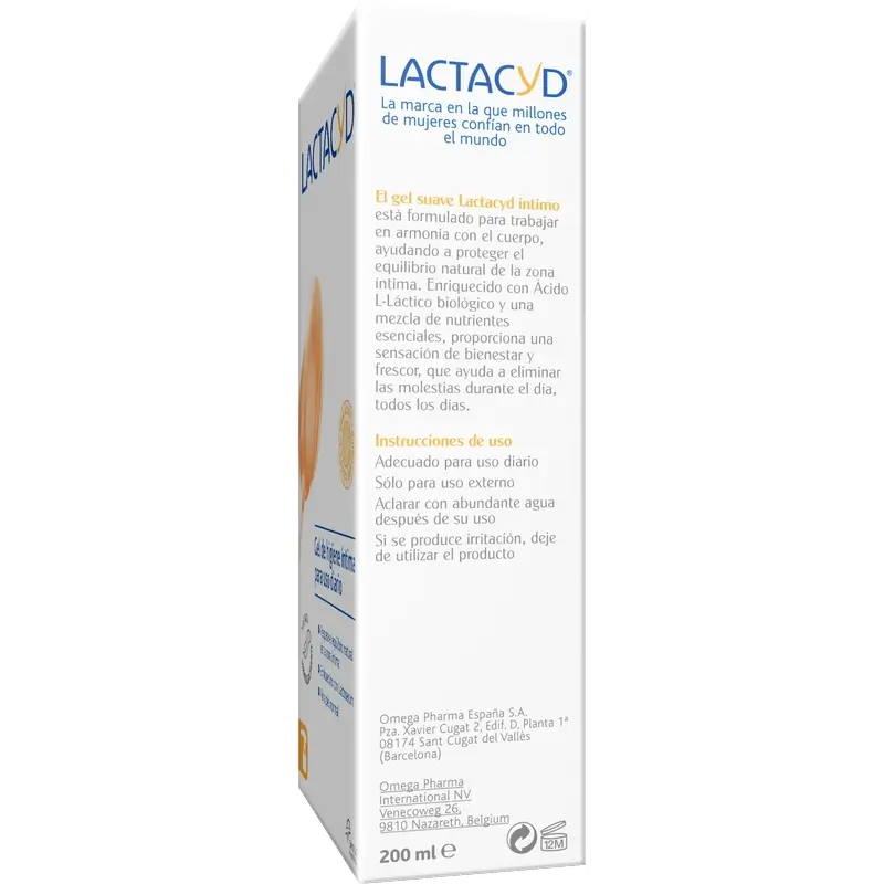 LACTACYD Embalagem íntima gel macio 2 x 200 ml