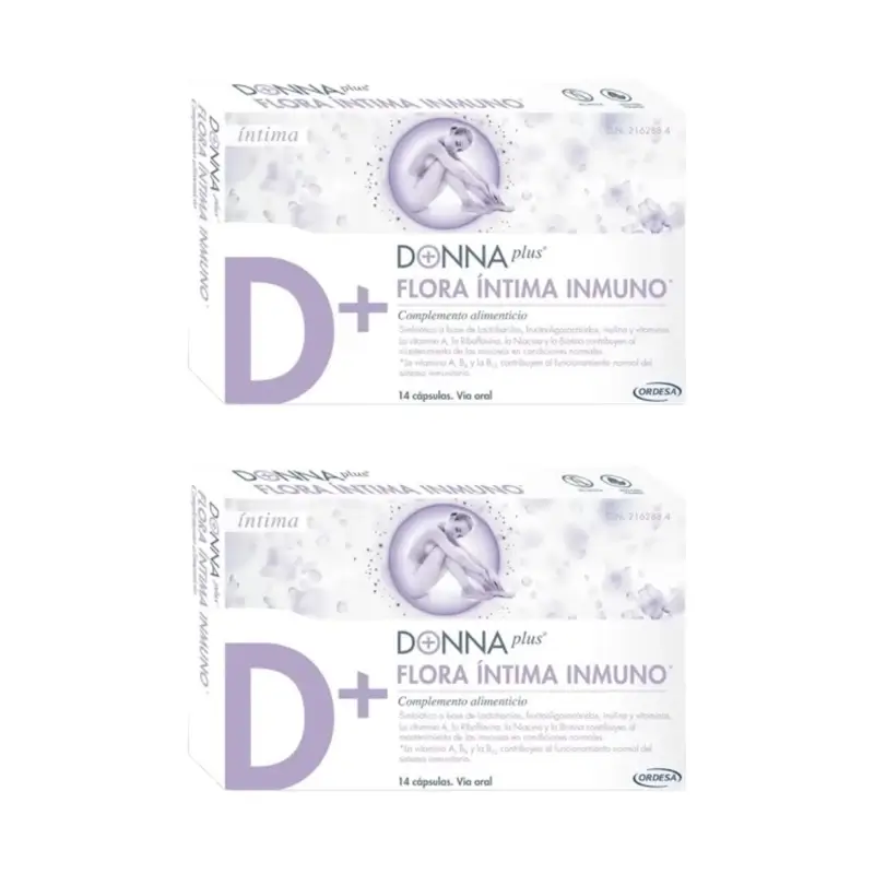 Donnaplus Flora Intima Immuno , 2X14 Cápsulas