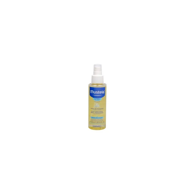 Mustela Bébé Baby Olio da massaggio idratante per neonati dalla nascita 100 ml — Olio corpo