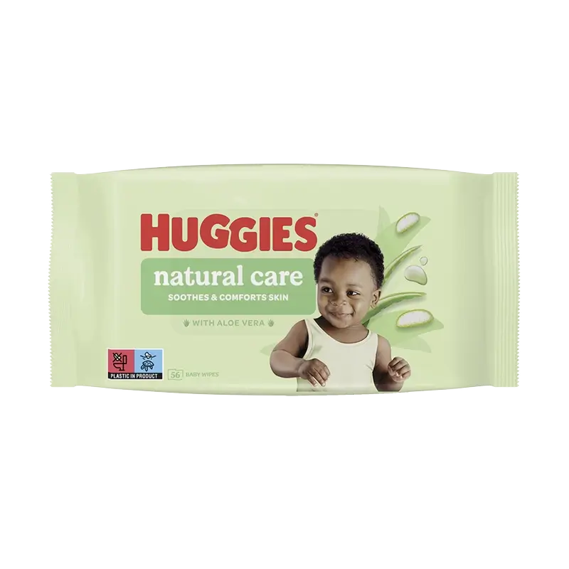 Toalhetes Huggies Natural Care , 56 unid.