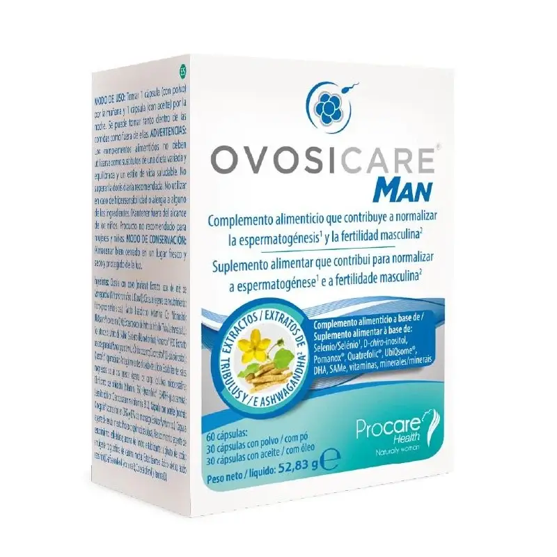 Ovosicare Homem, 60 Cápsulas