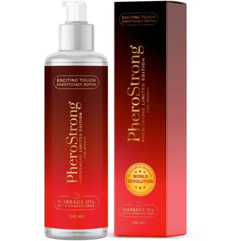 Pherostrong Women's Limited Edition Óleo de Massagem , 100 ml