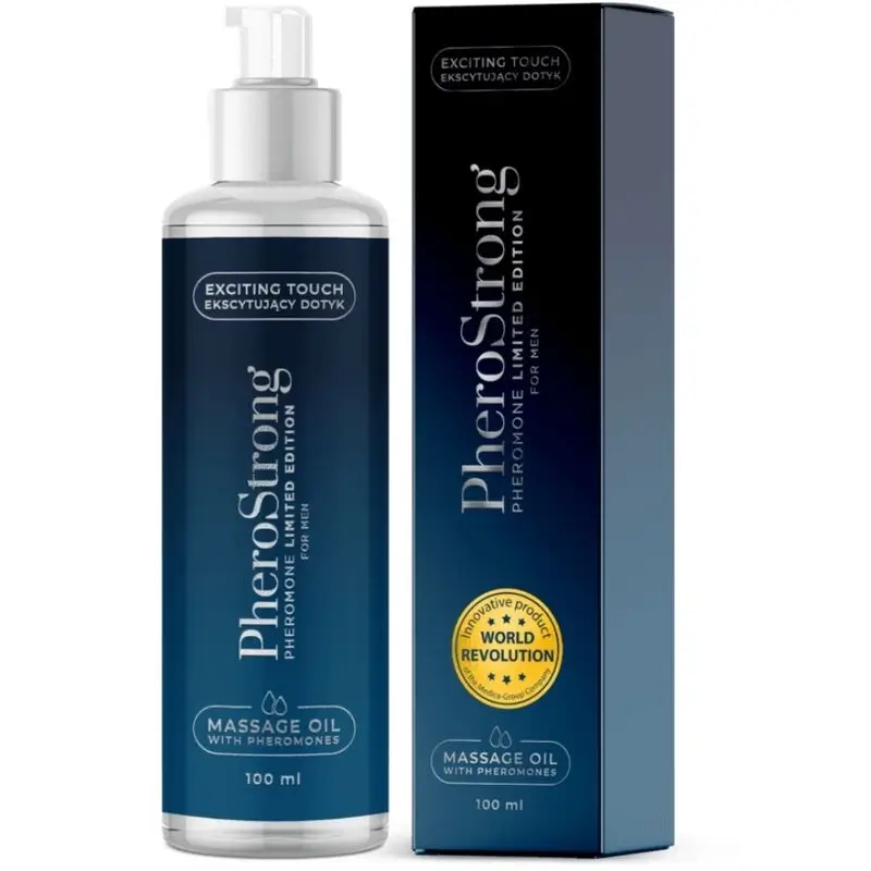 Pherostrong Men's Limited Edition Óleo de Massagem , 100 ml