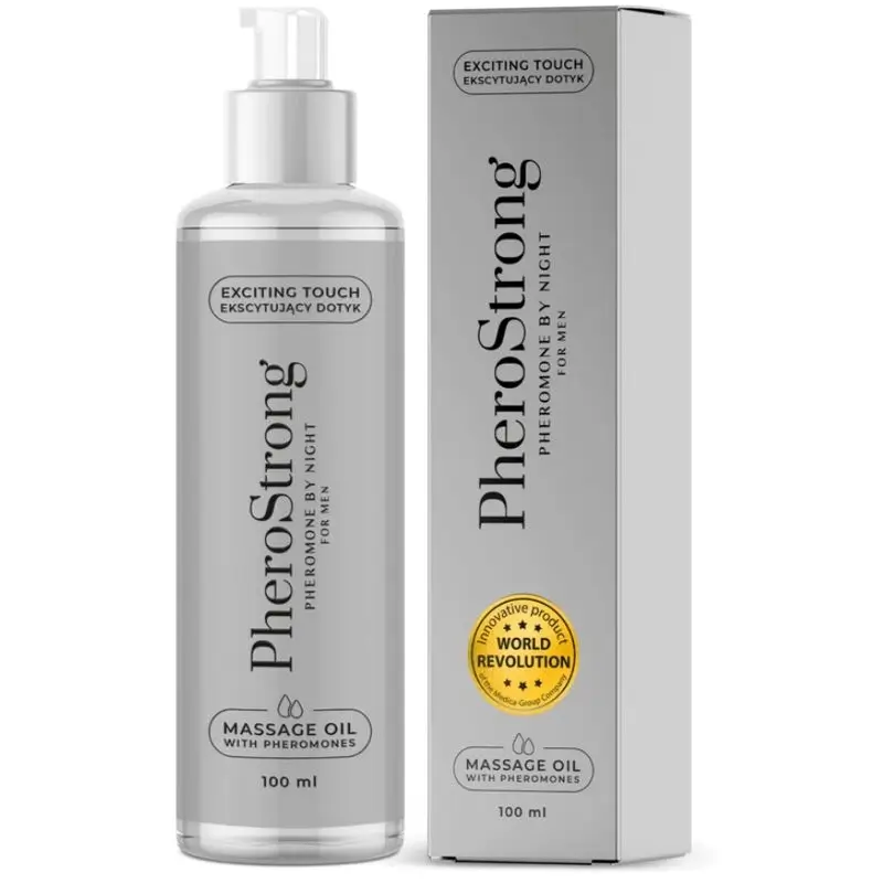 Pherostrong By Night Óleo de Massagem para Homem, 100 ml