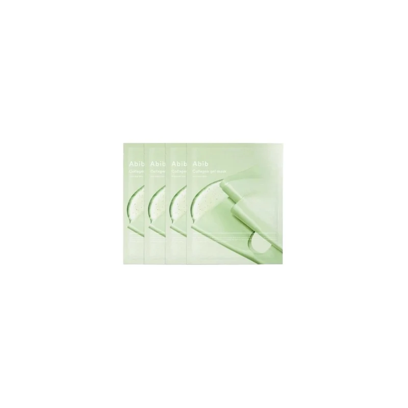 Abib Maschera in fogli Heartleaf Jelly collagene 4 pezzi — Maschera viso