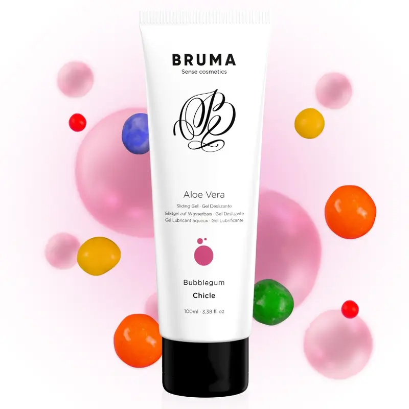Glide Gel Mousse Com Aloé Vera Sabor a Pastilha Elástica , 100 ml