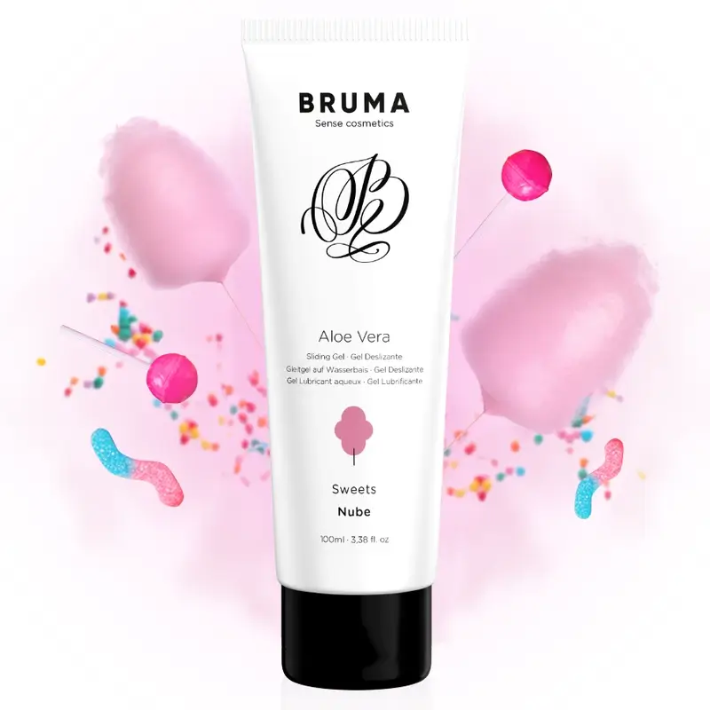 Névoa de gel deslizante de Aloé Vera com sabor a nuvem, 100 ml