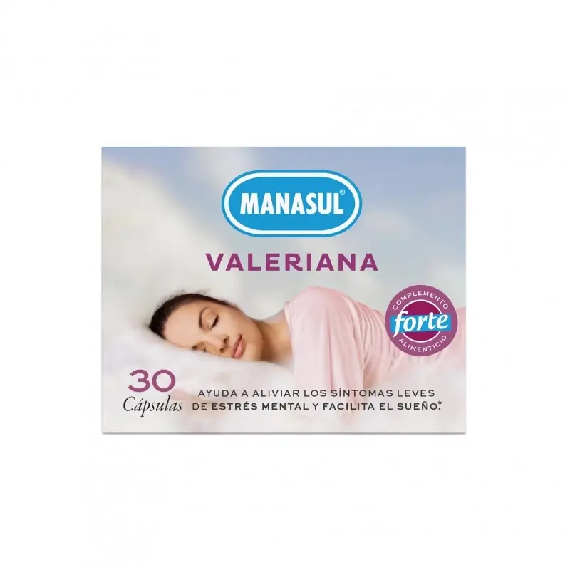 Manasul Valerian Forte , 30 capsules