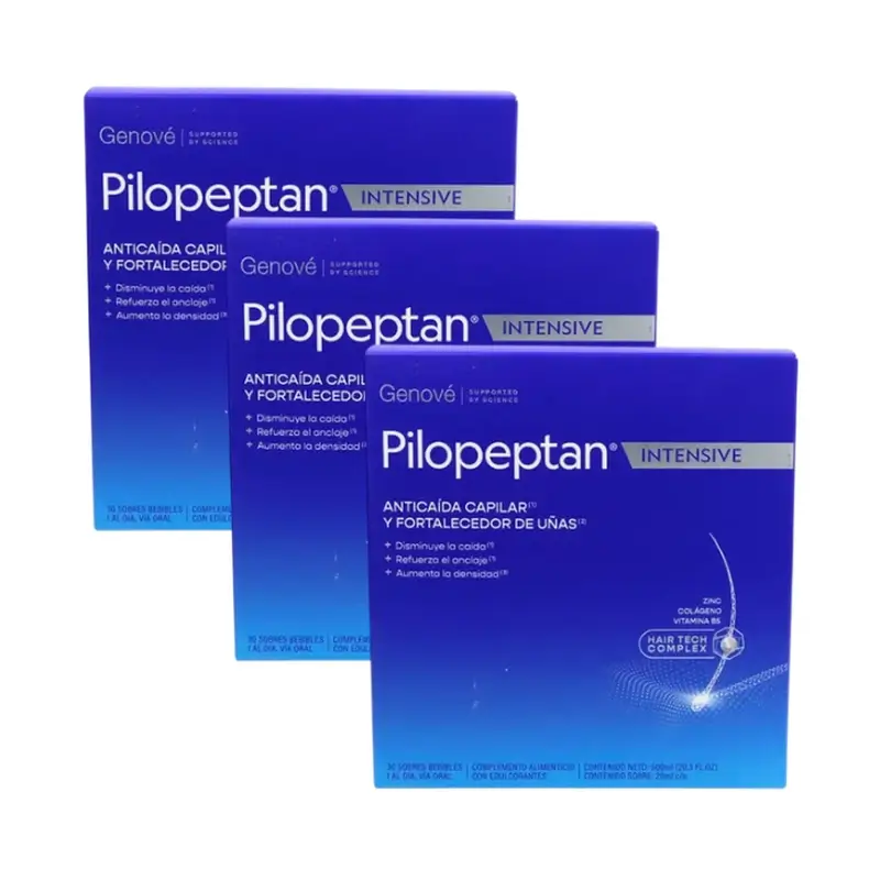 Genové Pilopeptan Intensive, Pack of 3 x 30 sachets