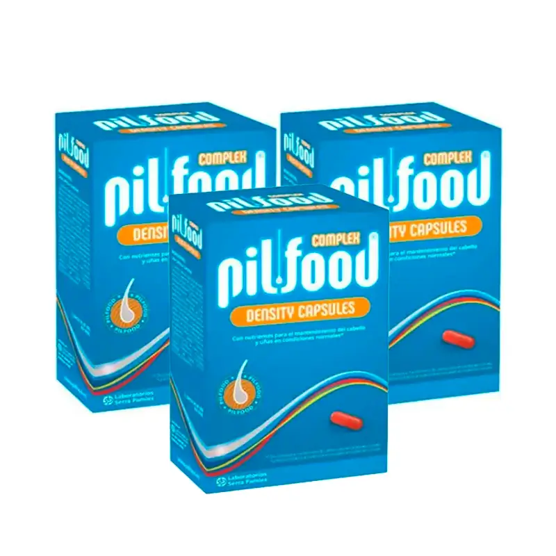 Pilfood Complex Density, embalagem 3 x 180 cápsulas