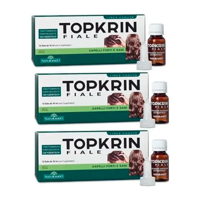 Naturando Topkrin Fiale , Embalagem 3 x12 frascos