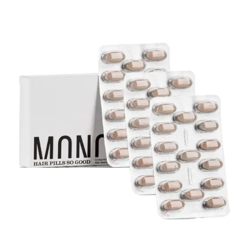 Moncho Moreno Hair Pills So Good, Embalagem 3 x 30 unidades