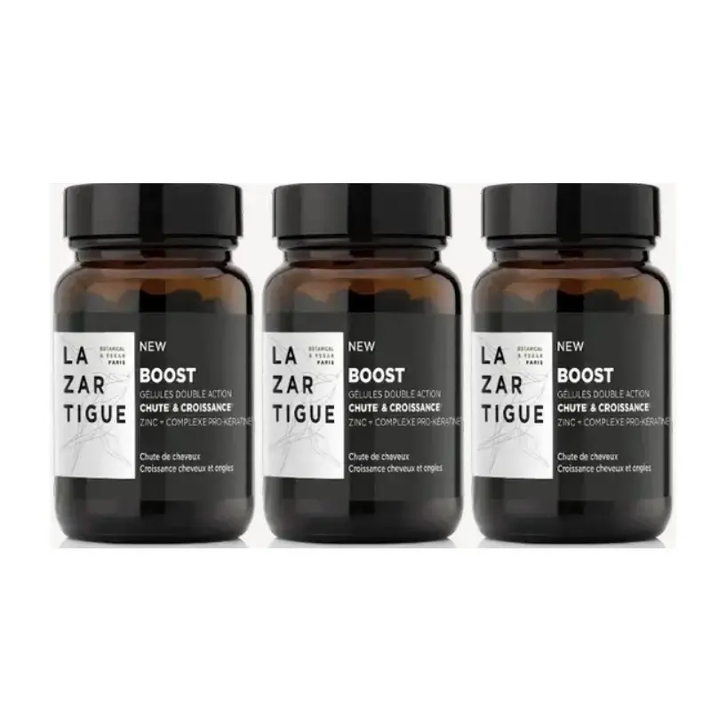 Lazartigue Hair Loss Capsules, Embalagem 3 x 30 cápsulas