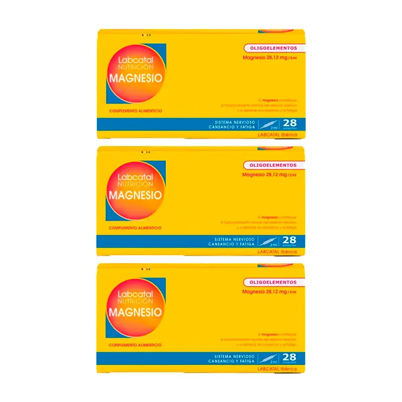 Labcatal Magnésio, 3X28 Ampolas