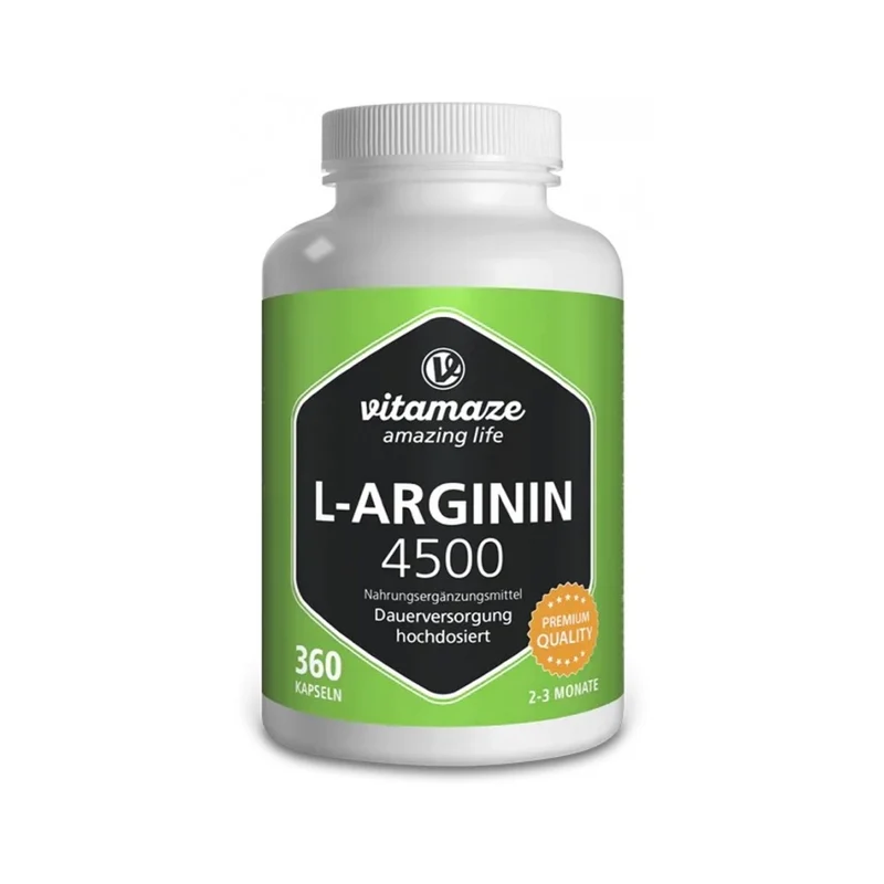 Vitamaze L-Arginine 4.500 360 capsule — Integratore