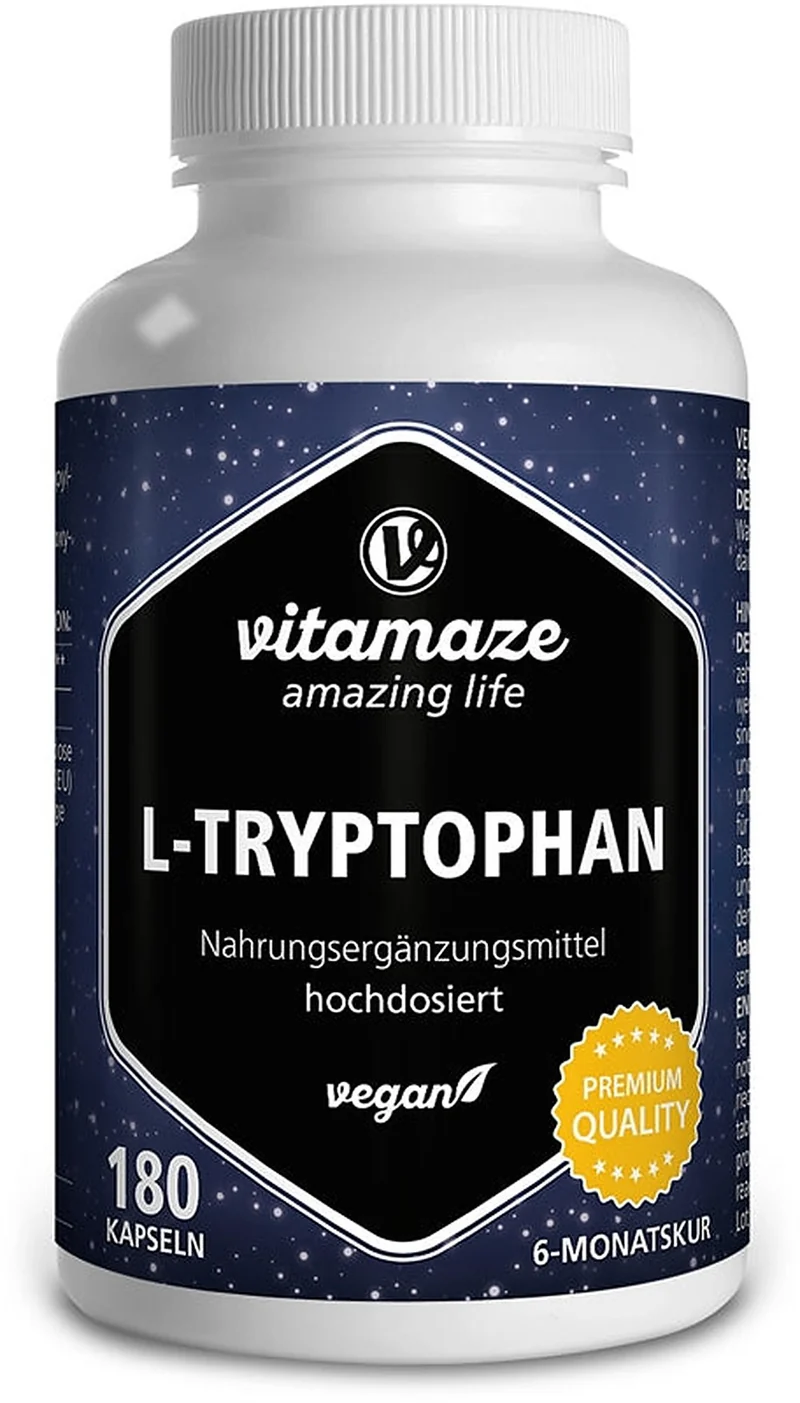 Vitamaze L-Tryptophan 500 mg 180 capsule — Integratore