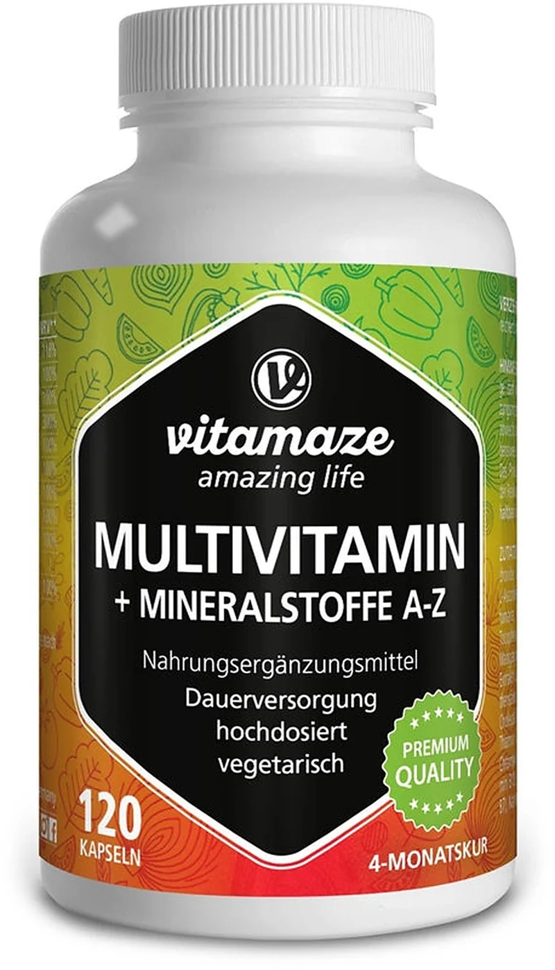 Vitamaze Multivitamin + Minerals A-Z 120 capsule — Integratore