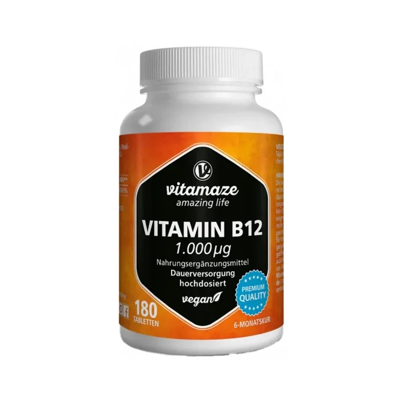 Vitamaze Vitamin B12 1000 µg 180 compresse — Integratore