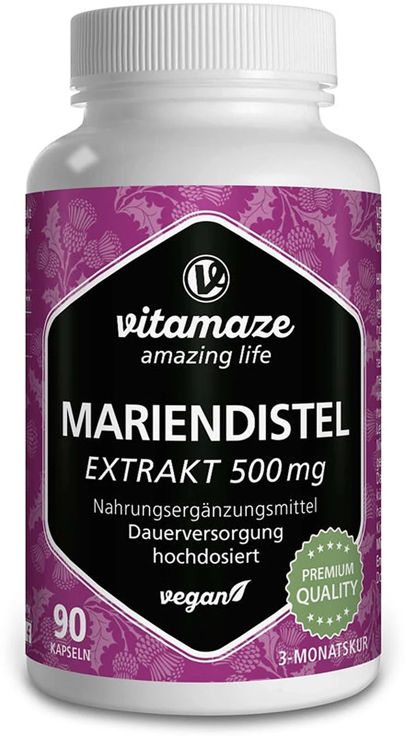 Vitamaze Silybum Marianum 500 mg 90 capsule — Integratore