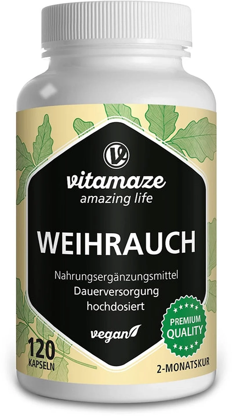 Vitamaze Frankincense High Dosage 120 Capsule — Integratore