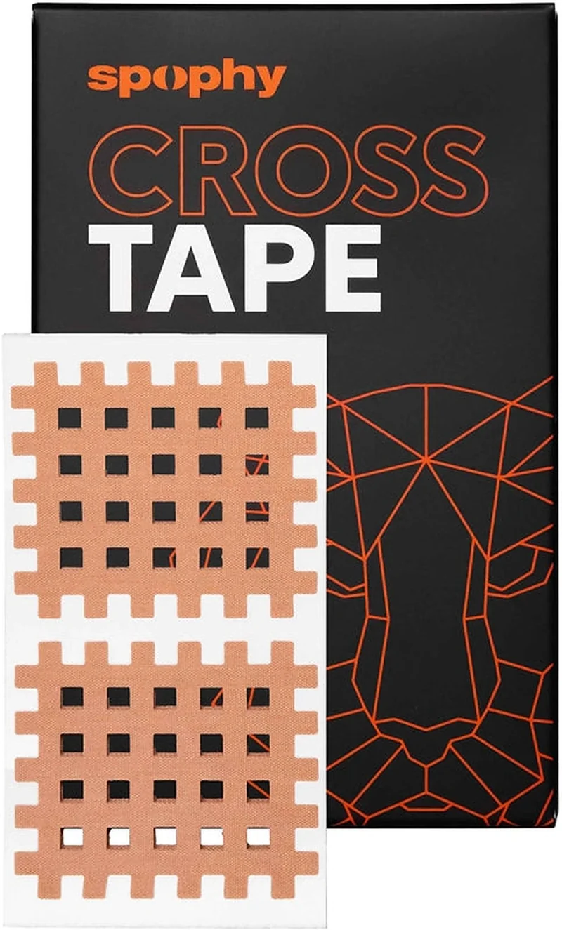 Spophy Cross Tape 5,2 cm x 4,4 cm 40 pezzi — Cerotto