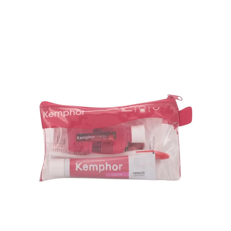 Kemphor Bambini Set 3 Pezzi — Set igiene dentale bambini