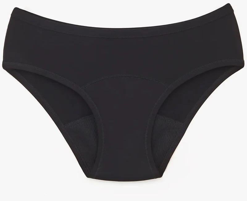 Snuggs Period Classic Heavy Flow Black XS — Mutandine mestruali