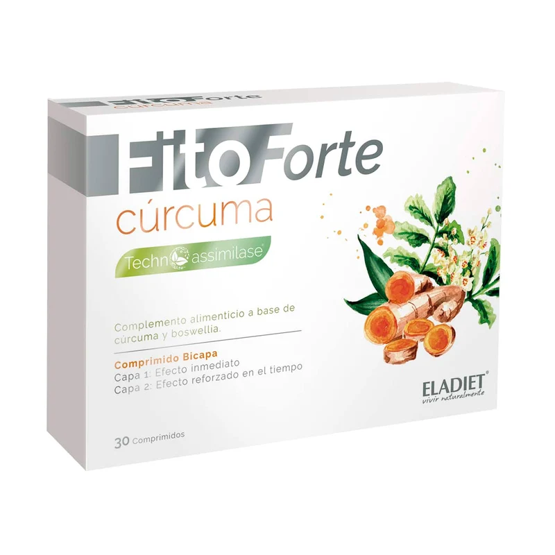 Eladiet Fitoforte Curcuma 30 compresse — Integratore