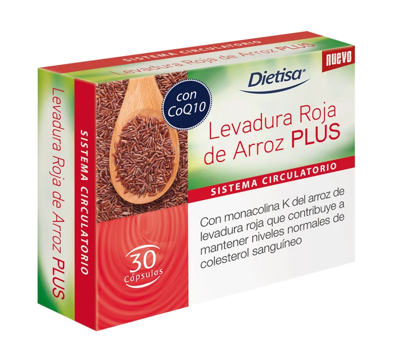 Dietisa DTS Riso Rosso Lievito Plus 60 Capsule — Integratore