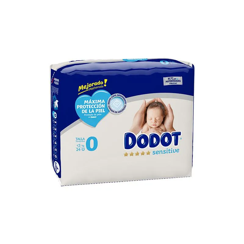 Dodot Sensitive R Nac 0-2,5 kg 24 unità — Pannolino