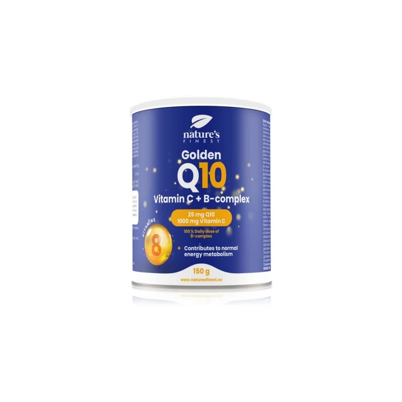 Natures Finest Golden Q10 & B-Komplex & Vitamin C 150 g — Integratore