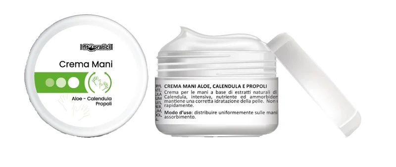 Crema mani al/pr/ca 100 ml