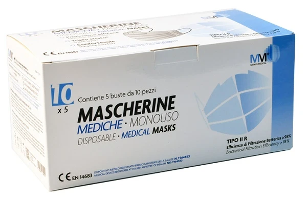 Munus Med Mas Chir Iir 5X10 Pezzi