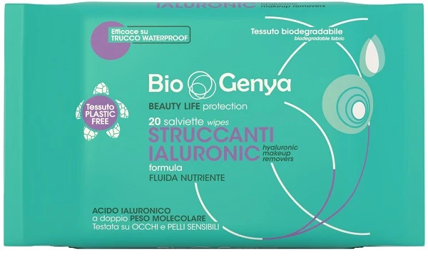Biogenya struccante salviettina ialuronico 20 pezzi
