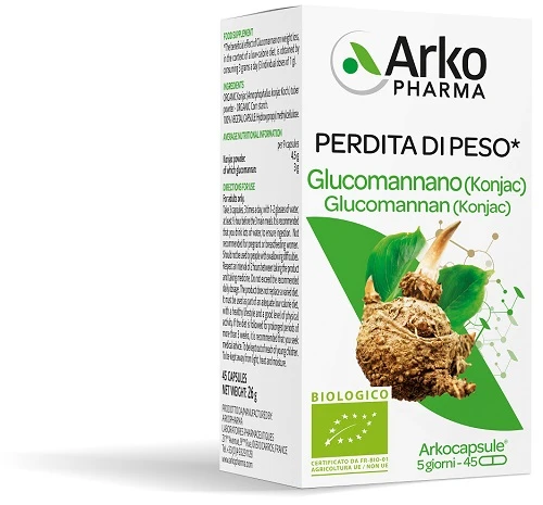 Arkocompresse Glucomannano Bio 45Compresse
