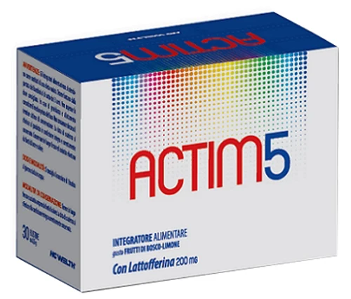 Actim5 30 buste gusto frutti di bosco e limone