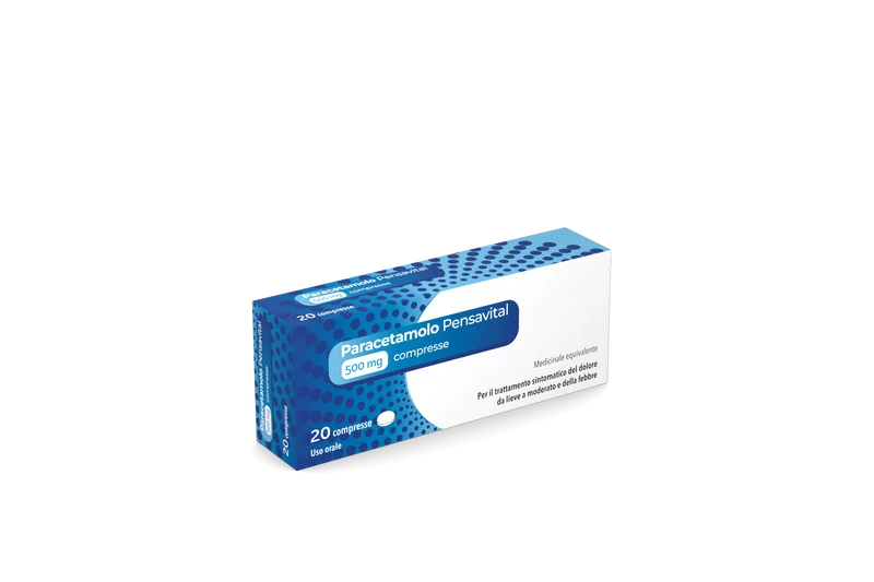 500 mg compresse 20 compresse in blister pvc/pvdc/al