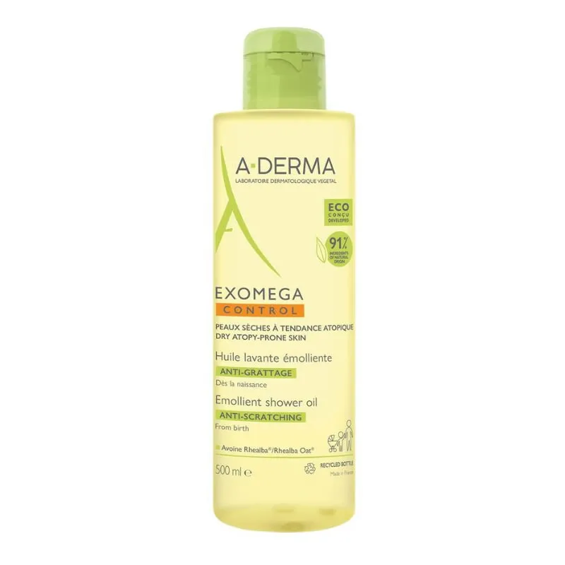 A-Derma Exomega Olio Bagno Doccia 500 ml — Olio Detergente