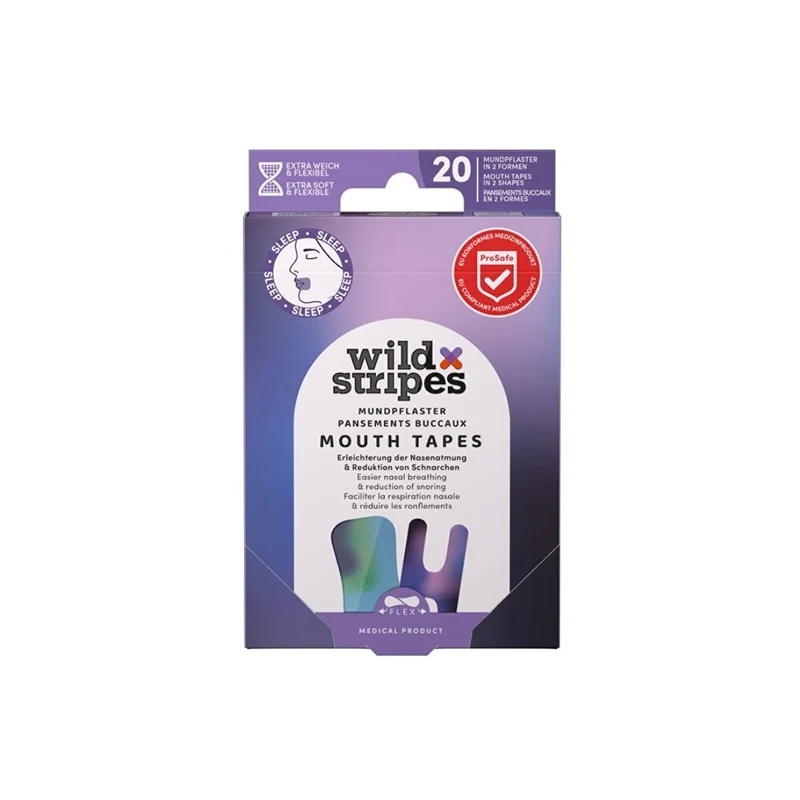 Wild Stripes Patch Bocca Tramonto 20 pezzi — Cerotto nasale